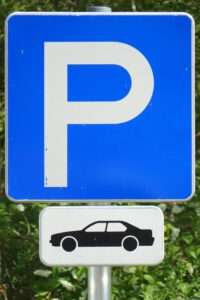 Parkplatzschilder
